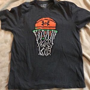 Under Armour heatgear vinyl basketball t shirt